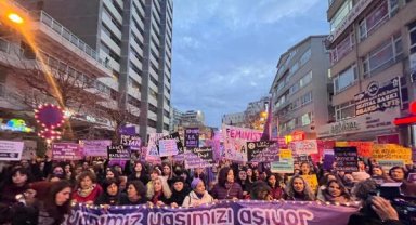 Ankara'daki '8 Mart Yürüyüşü' olaysız bir şekilde sona erdi