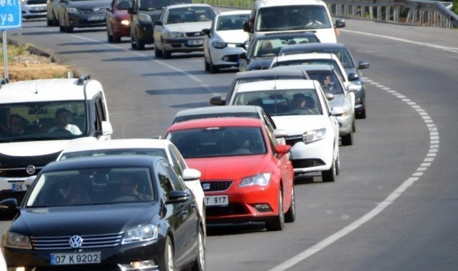 Antalya'da motorlu kara taşıtı sayısı 1 milyon 336 bin 174 oldu