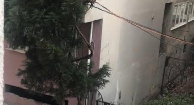 Apartman sakini hırsızları 'silahımı getirin' diye bağırarak korkuttu 