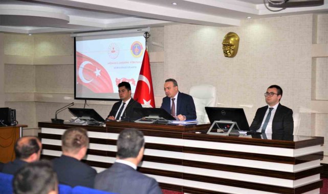 Ardahan'da Seçim güvenliği toplantısı yapıldı