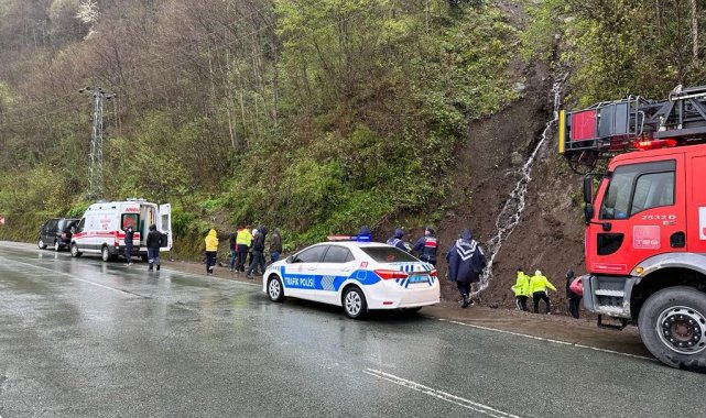Artvin'de menfeze düşen araçta iki kişi can verdi