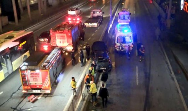 Avcılar'da kaza: 3 yaralı