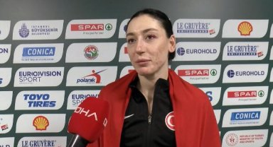 Avrupa şampiyonu milli atlet Tuğba Danışmaz: Benim için önemli olan bu desteği karşılıksız bırakmamaktı