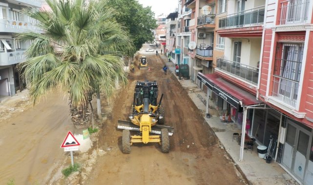 Aydın Büyükşehir, Germencik'in yollarını yeniliyor
