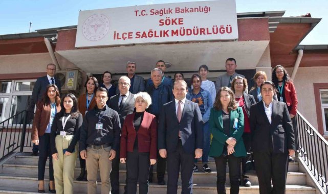 Aydın İl Sağlık Müdürü Dr. Eser Şenkul, Söke'de sağlık kurumlarını gezdi