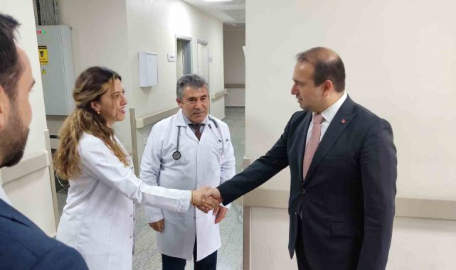 Aydın İl Sağlık Müdürü Şenkul Sultanhisar'daki sağlık çalışmalarını yerinde inceledi