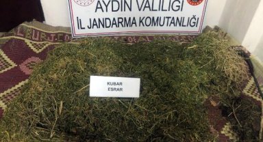 Bahçede gömülü 15 kilo esrara 1 tutuklama