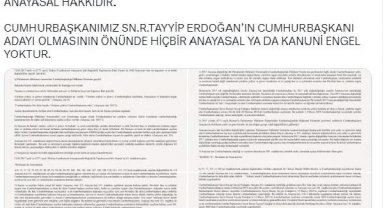 Bakan Bozdağ: Cumhurbaşkanı Erdoğan'ın aday olması anayasal hakkıdır