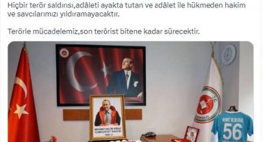 Bakan Bozdağ, Şehit Savcı Mehmet Selim Kiraz'ı andı