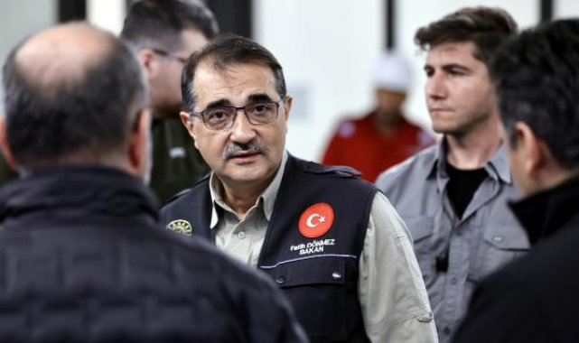 Bakan Dönmez: Nisanda Karadeniz gazını Filyos'a getireceğiz