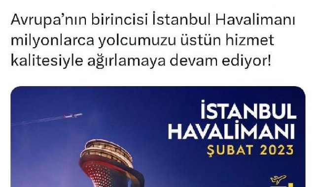 Bakan Karaismailoğlu: İstanbul Havalimanı Avrupa'nın zirvesinde