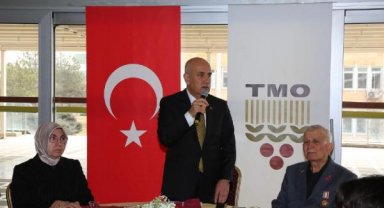 Bakan Kirişci, TMO misafirhanesinde kalan depremzedelerle bir araya geldi