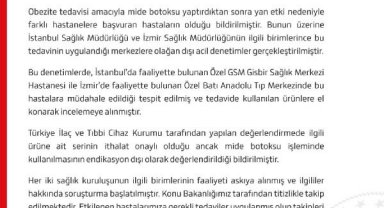 Bakan Koca'dan 'mide botoksu' açıklaması