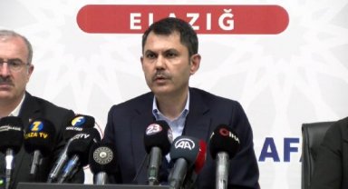 Bakan Kurum: 301 bin binanın acil yıkılacak, yıkık veya orta hasarlı olduğunu tespit ettik