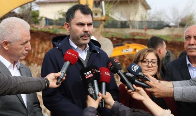 Bakan Kurum: Yarın 11 ilde 17 bin 902 konutun temelini atacağız