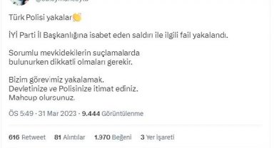 Bakan Soylu: İYİ Parti il binasına saldırı provokasyondur