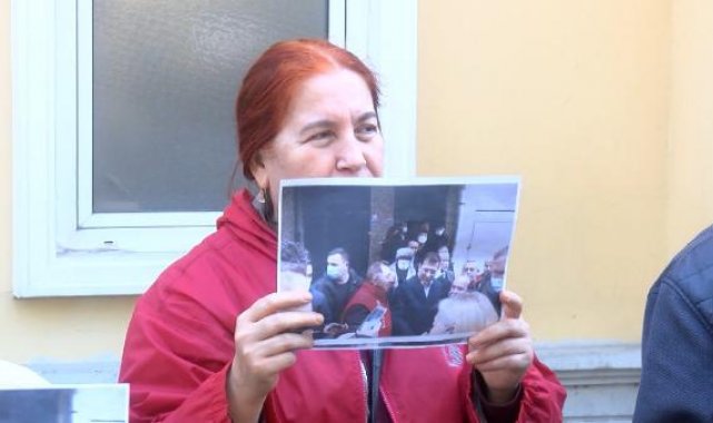 Bakırköy Belediyesi önünde eylem