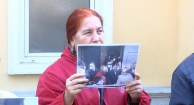 Bakırköy Belediyesi önünde eylem