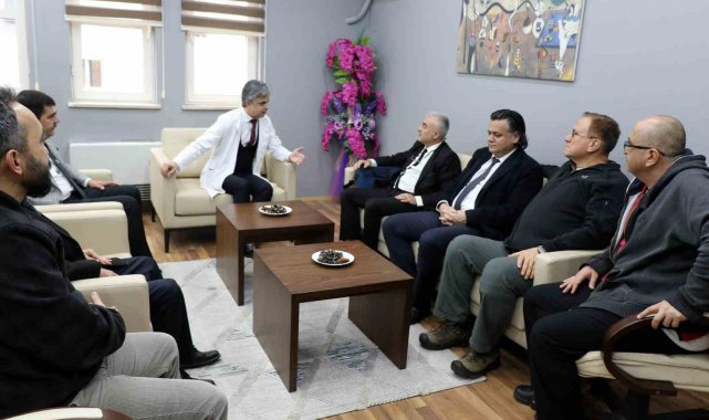 Başhekim Kuyrukluyıldız, afet uzmanlarını ağırladı