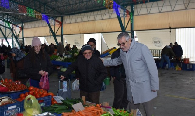 Başkan Bozkurt'tan vatandaşlara 'Ramazan' ziyareti