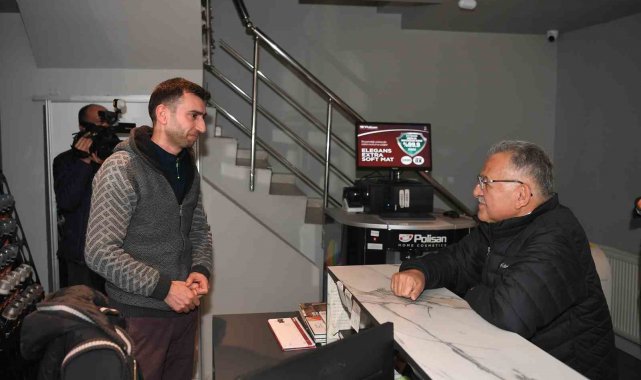 Başkan Büyükkılıç, "Önce insan der, bağrımıza basarız"