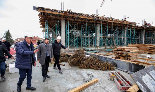Başkan Kavuş: "Projelerimizin her biri hızla yükseliyor"