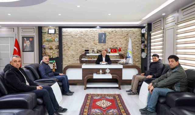 Başkan Öztürk EYT'den faydalanan personelleriyle vedalaştı