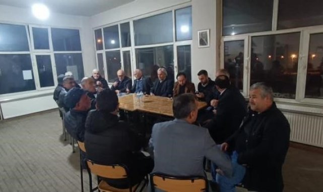 Başkan Şahin, köy halkı ile buluştu