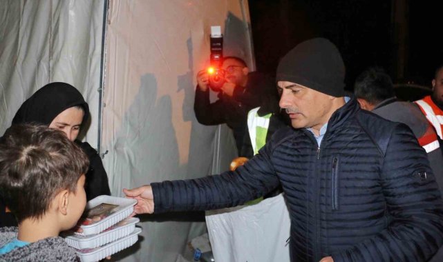 Başkan Söğüt, ilk sahuru Kahramanmaraş'ta yaptı