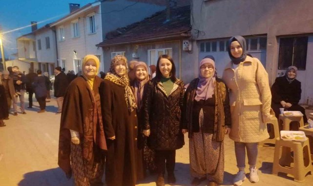 Başkan Tekin, vatandaşların düzenlediği iftar programına katıldı