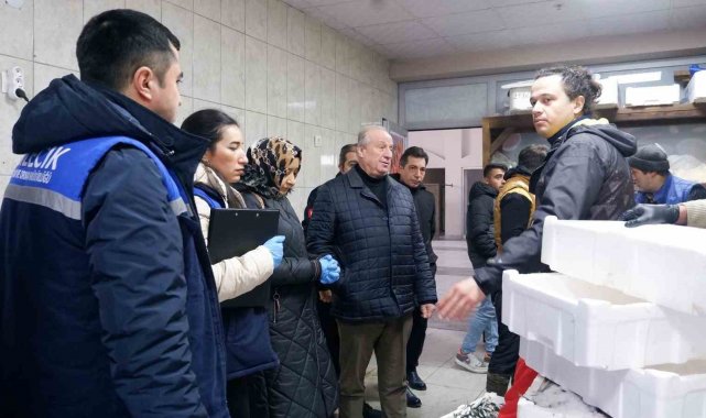 Başkan Yardımcısı Fındık'tan balık denetimi