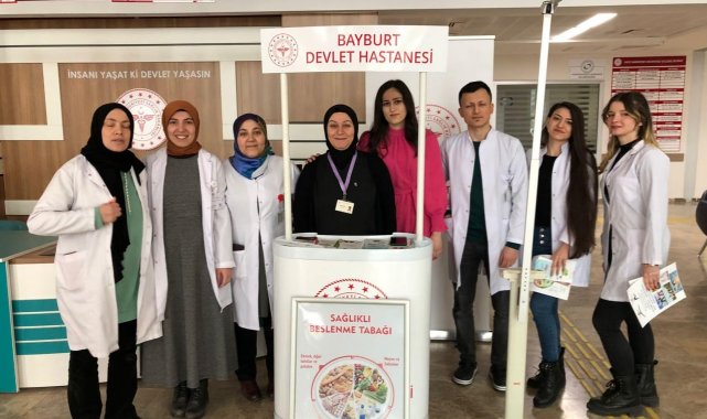 Bayburt Devlet Hastanesinde vatandaşlar obezite hakkında bilgilendirildi