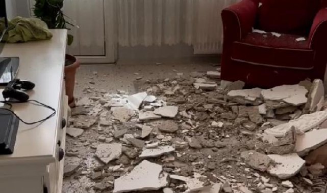 Bayrampaşa'da alçı tavan çöktü: 2 çocuk yaralandı