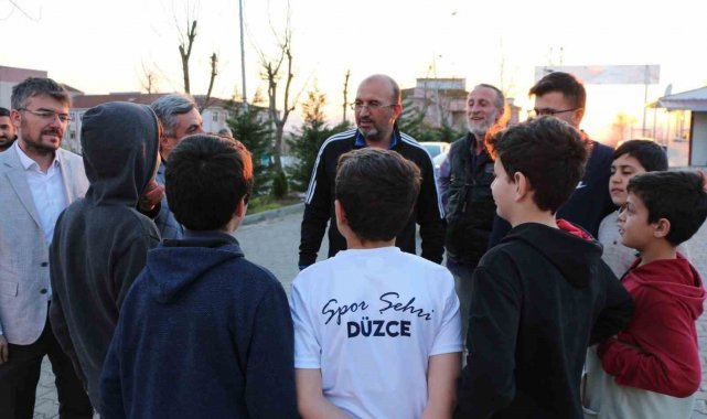Bebek, depremzedelerle iftar yaptı