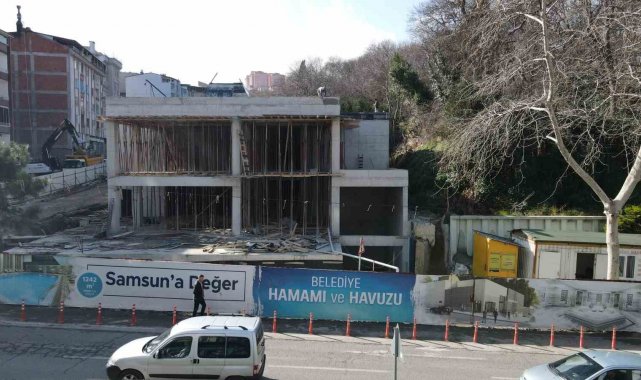 Belediye hamamının yüzde 46'sı tamam