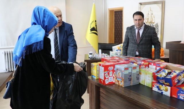 Belediyenin depremzedelere desteği sürüyor