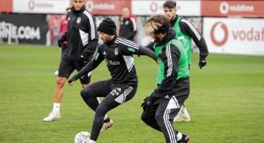 Beşiktaş, Fenerbahçe maçının hazırlıklarına devam etti