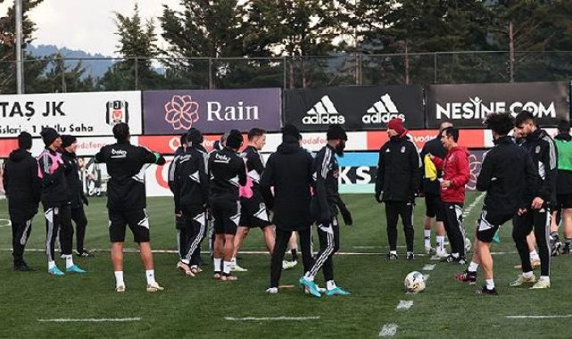 Beşiktaş, kondisyon ve taktik çalıştı