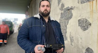 Betonunda midye kabukları ortaya çıkan köprü tedirgin etti