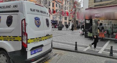 Beyoğlu'nda çatışma: Seken kurşun öğretmeni yaraladı