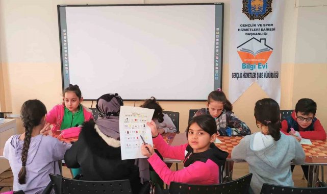 Bilgievi öğrencileri eğitimlerine kaldığı yerden devam ediyor