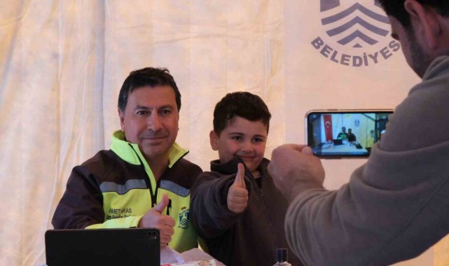 Bodrum Belediyesi'nin dostluk kentinde çocuklara özel ilgi