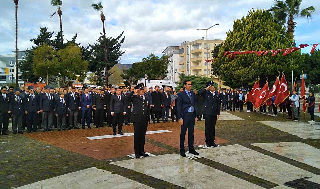 Bozyazı'da 18 Mart şehitleri törenle anıldı