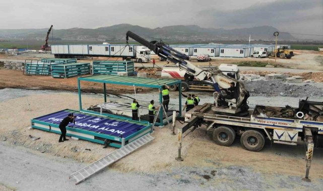 BTSO Geçici Yaşam Merkezi depremzedelerin yaralarını saracak