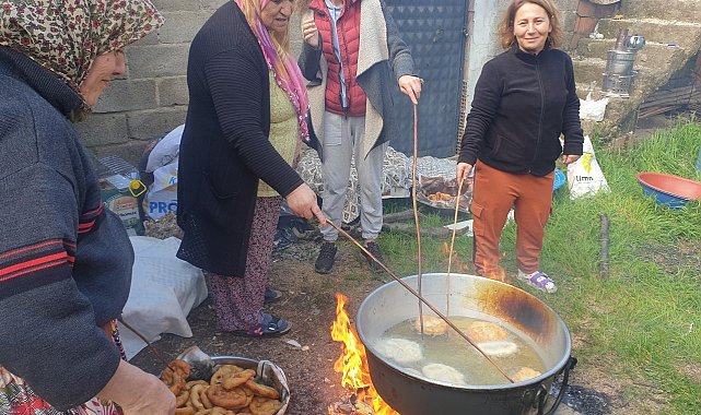 Burhaniye' de Ramazan öncesi lokma hayırları arttı