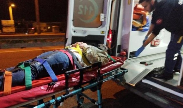 Bursa'da iki motosiklet kafa kafaya çarpıştı; 2 yaralı