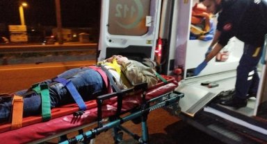 Bursa'da iki motosiklet kafa kafaya çarpıştı; 2 yaralı