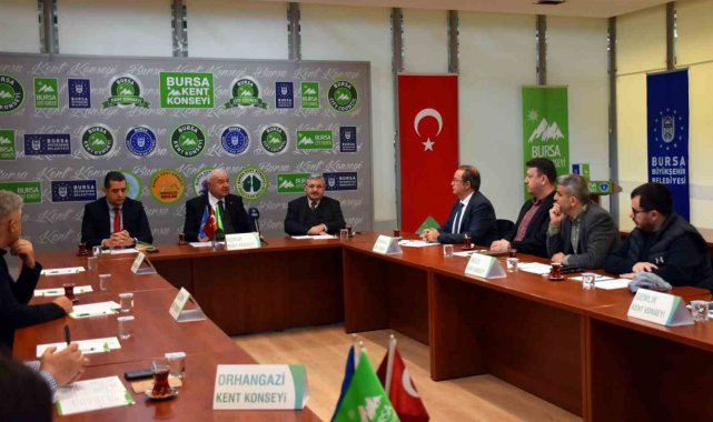 Bursa'da Kent konseyleri 'Deprem' gündemi ile toplandı