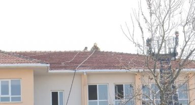 Büyükçekmece'de lisede yangın paniği