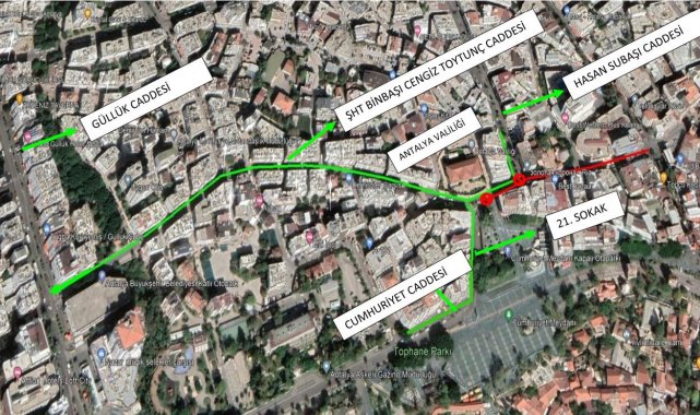 Büyükşehir'den yol bakım ve onarım çalışma duyurusu